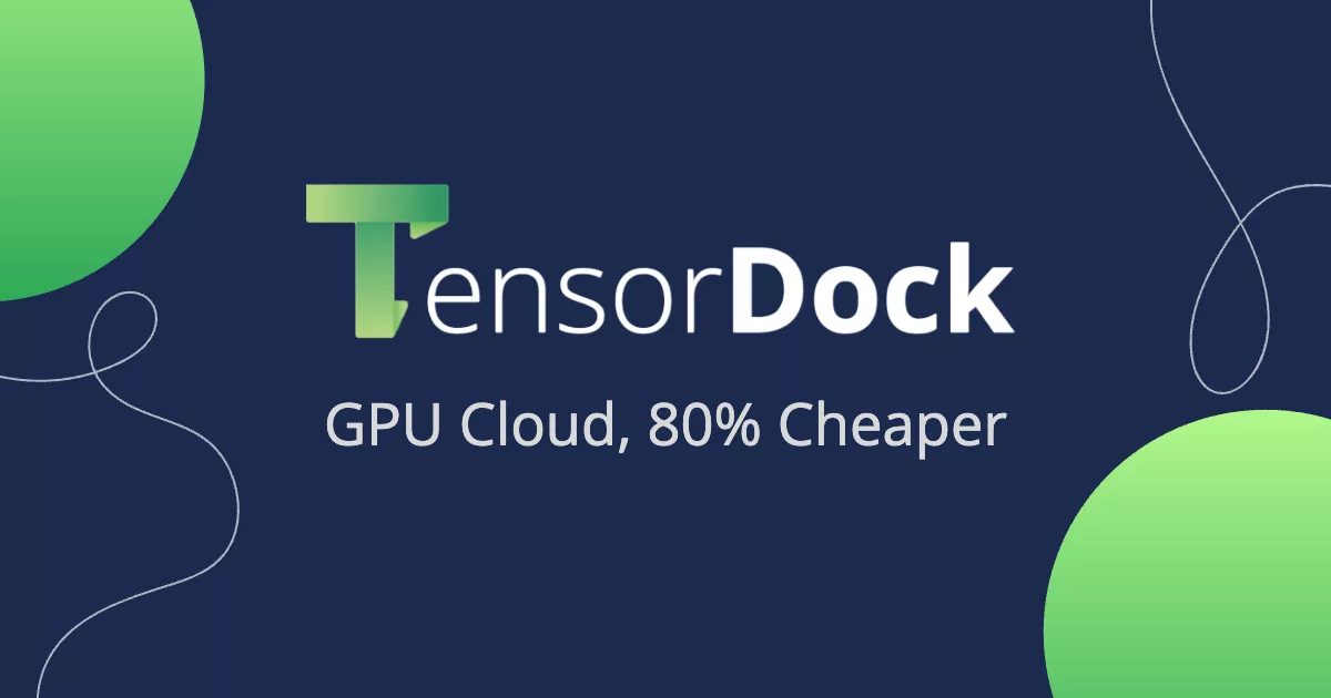 TensorDock 官方分享图